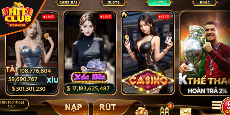 Những câu hỏi thường gặp HITCLUB Casino khác